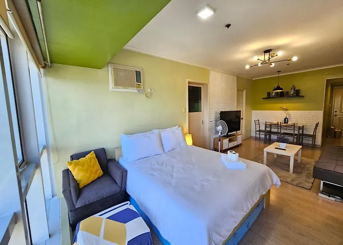 شقة South Of Market Near High Street Bgc Classy & Stylish Studio, Location With View *