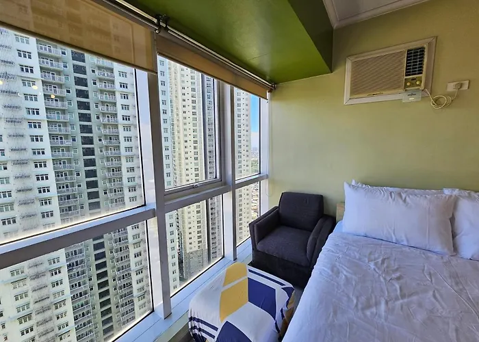 شقة South Of Market Near High Street Bgc Classy & Stylish Studio, Location With View مانيلا