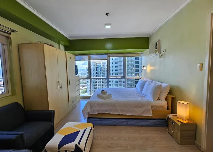 South Of Market Near High Street Bgc Classy & Stylish Studio, Location With View شقة