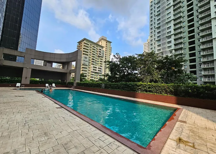 South Of Market Near High Street Bgc Classy & Stylish Studio, Location With View شقة